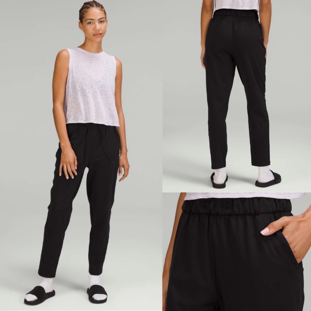 Lululemon Stretch High-Rise Pant 7/8 Length
Black! EUC